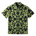 Kyoto-Lion Geometric Art In The Forest Button-up Shirt