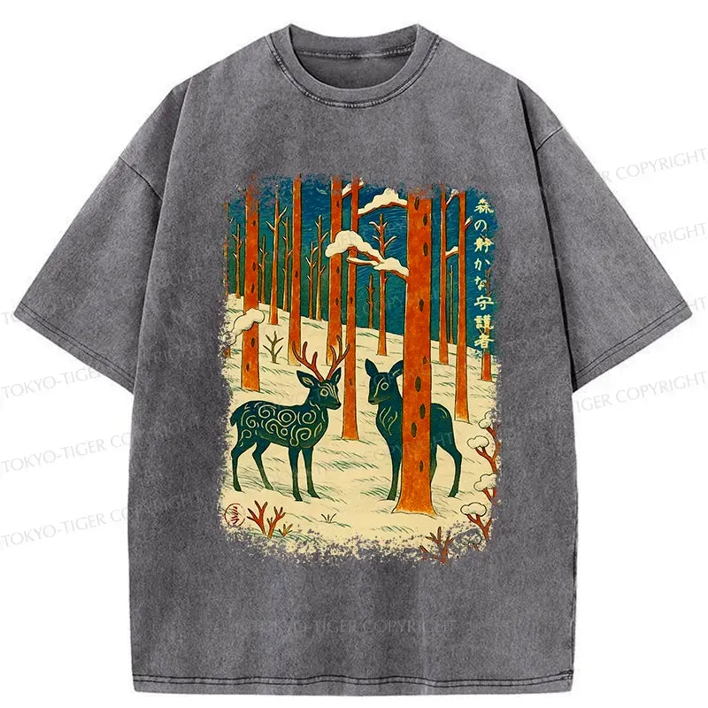 Kyoto Lion Forest Guardian T-Shirt