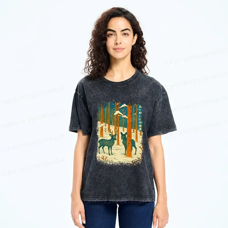 Vintage Ukiyo-e Style Unisex Tee