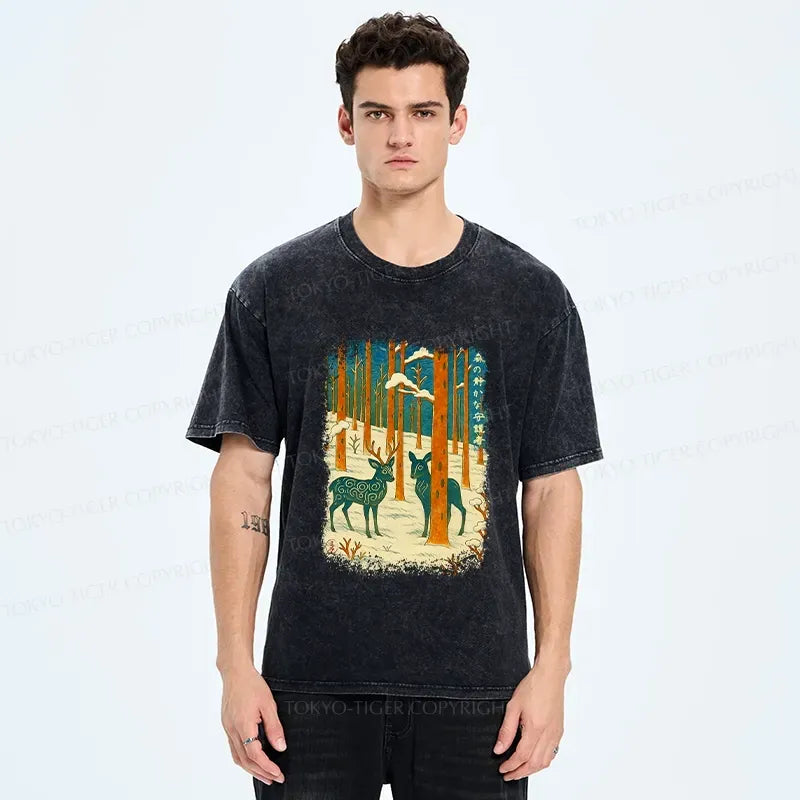 Kyoto Lion Forest Guardian T-Shirt