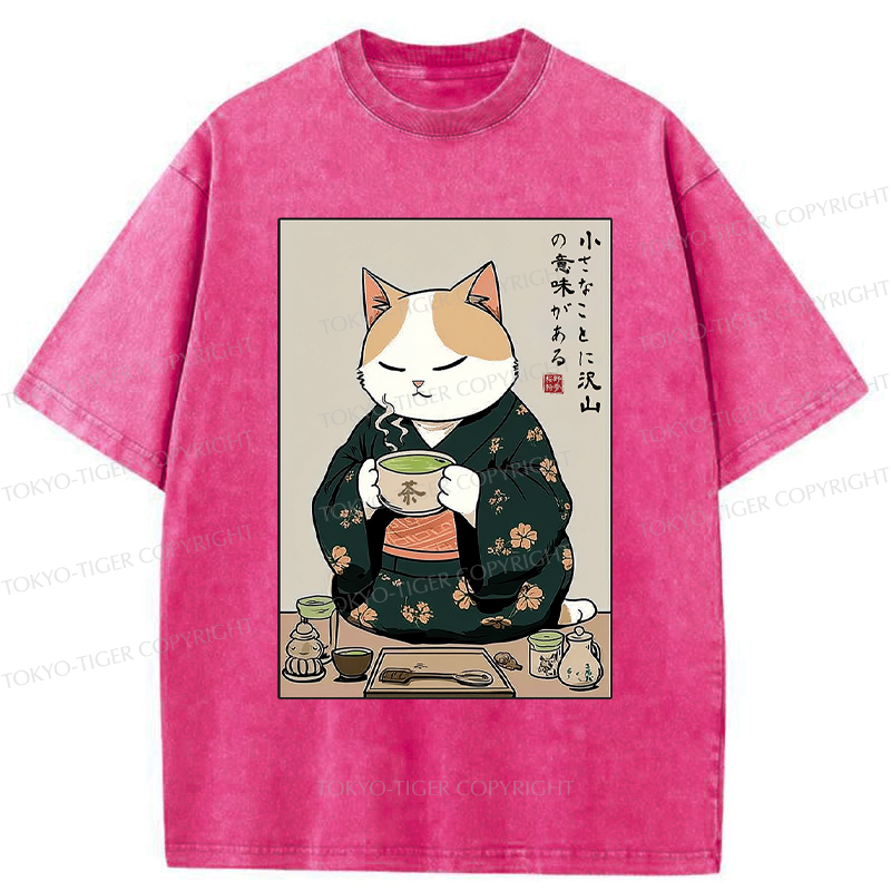 Japanese Cat Tea Ceremony Gift Idea