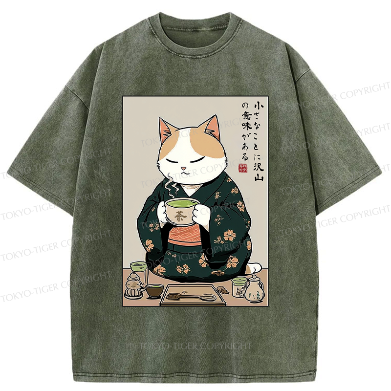 Japanese Cat Tea Ceremony Gift Idea
