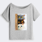 Stylish Cat T-Shirt for Daily Wear
