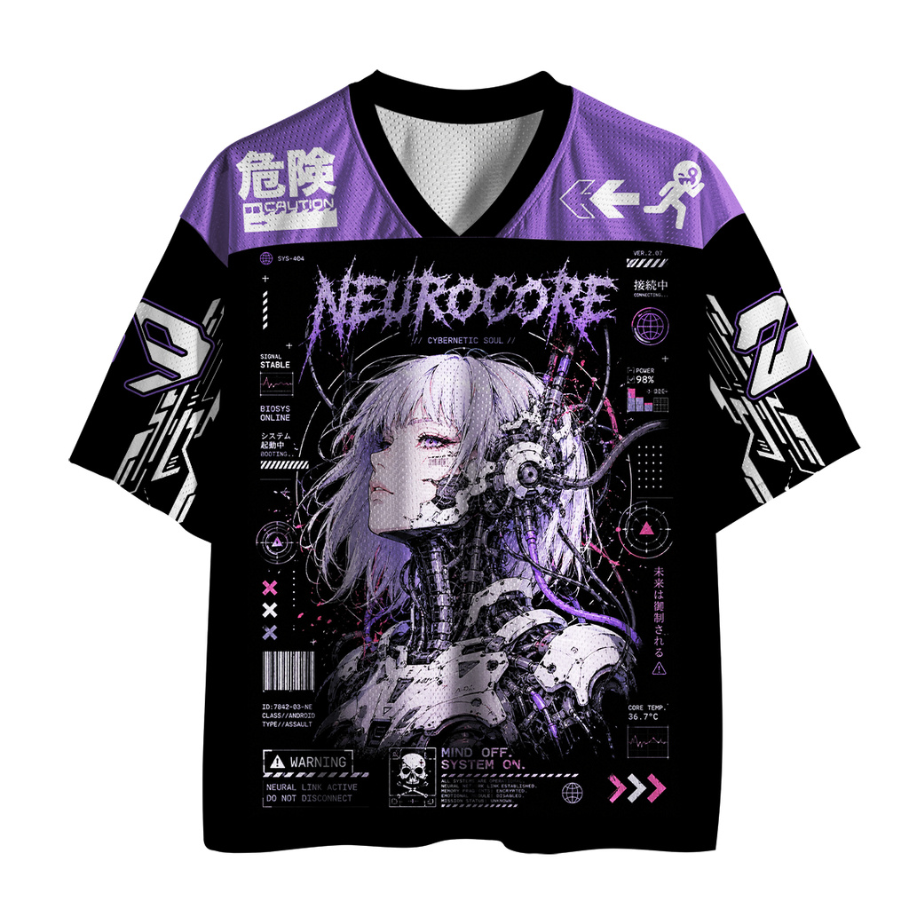 Kyoto Lion mesh jersey for daily wear