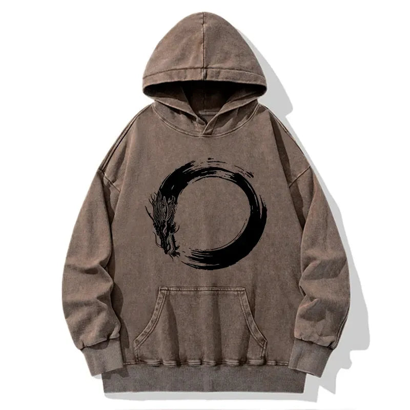 Washed Hoodie for Streetwear