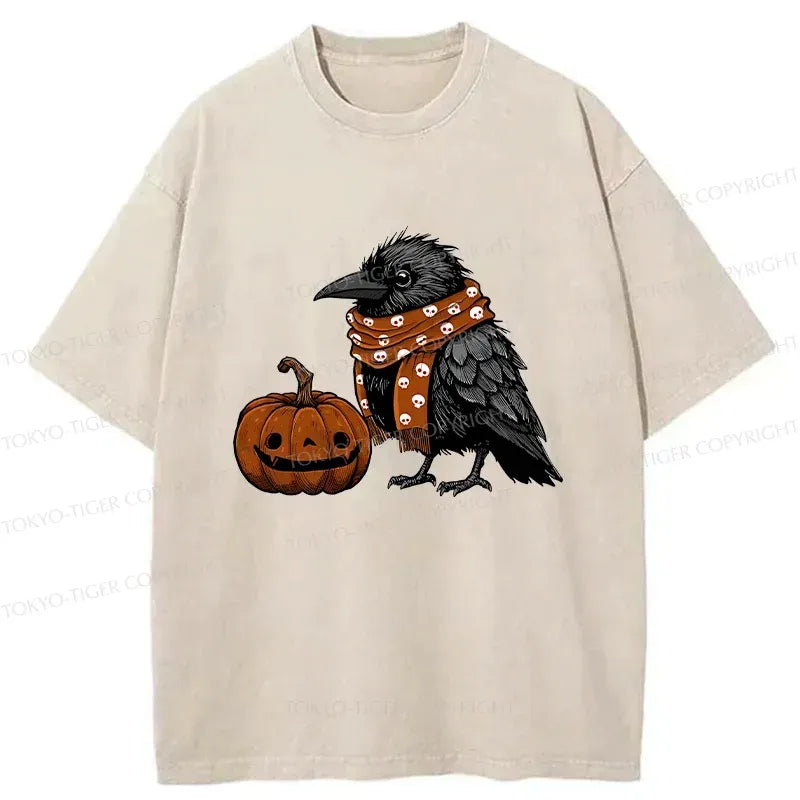 Kyoto Lion Crow T-Shirt for Streetwear