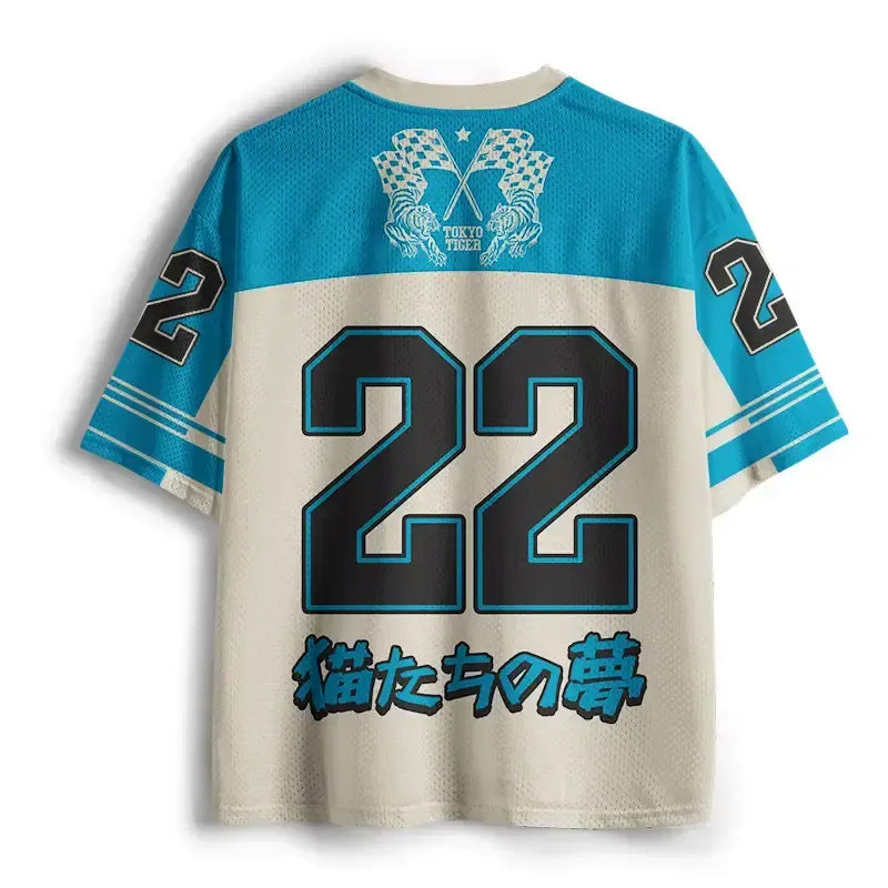 Many Cats Watching You Mesh Jersey