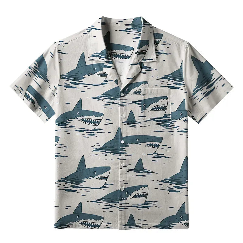 Ukiyo-e Streetwear Shirt for Men