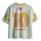 Kyoto Lion Mesh Jersey for Daily Wear