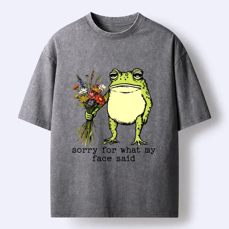 Kyoto-Lion Frog T-Shirt for Streetwear