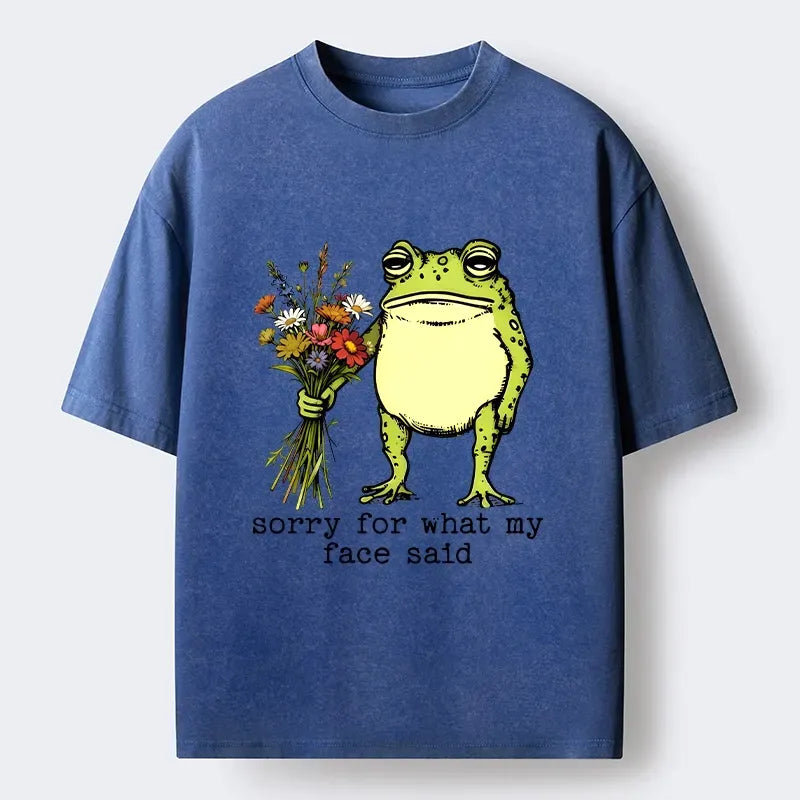 Kyoto-Lion Frog T-Shirt for Streetwear