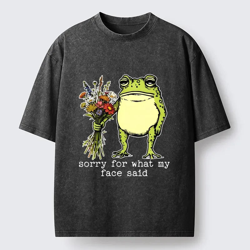 Kyoto-Lion Frog T-Shirt for Streetwear