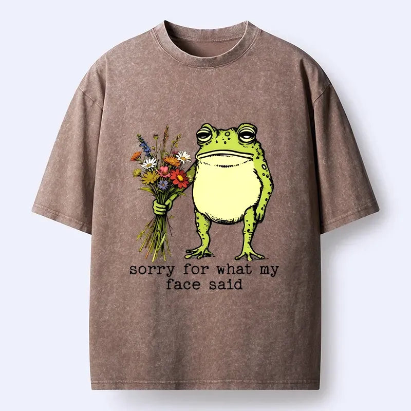 Kyoto-Lion Frog T-Shirt for Streetwear