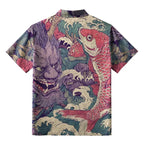 Japanese Dragon Koi Aloha Shirt Trendy