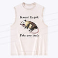 Funny possum tank top for daily wear