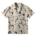 Kyoto-Lion Japanese Traditional Portrait Aloha Hawaiian Shirt