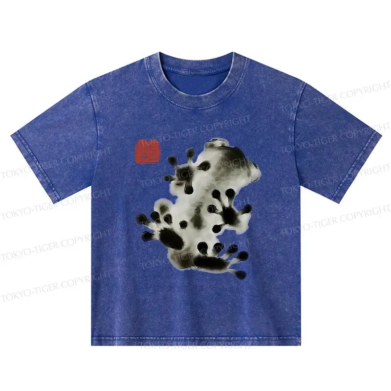 Washed Unisex Cotton T-Shirt for Spring