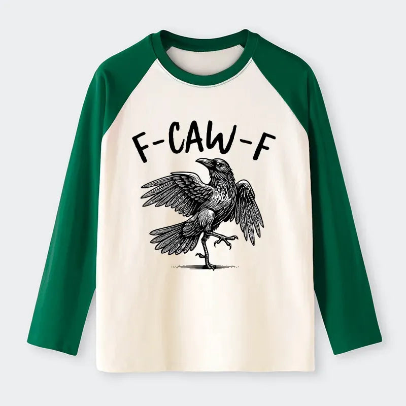 Funny Japanese Raglan Long Sleeve T-shirt