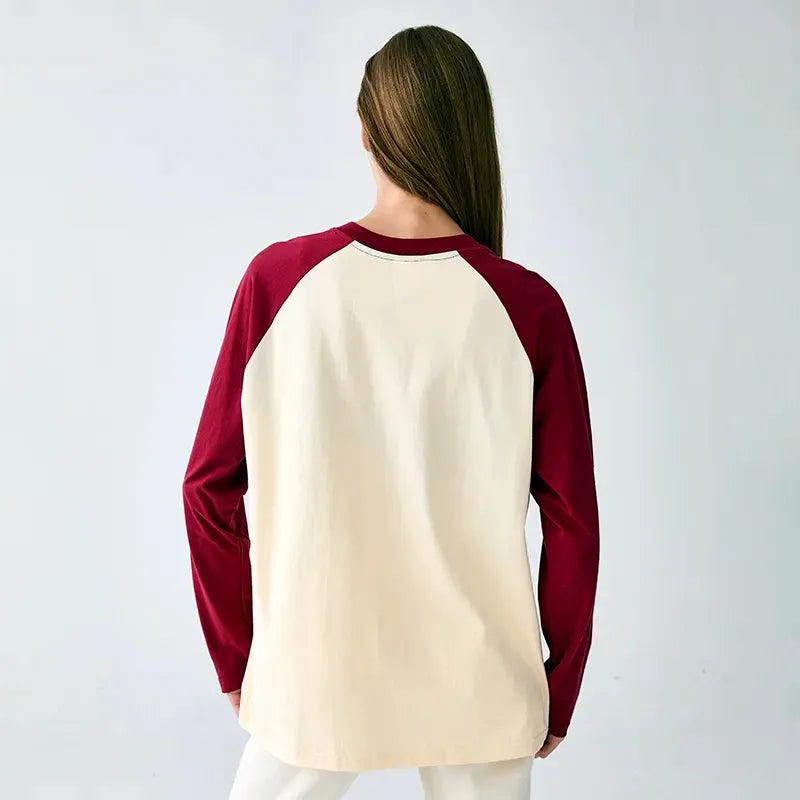 Funny Japanese Raglan Long Sleeve T-shirt