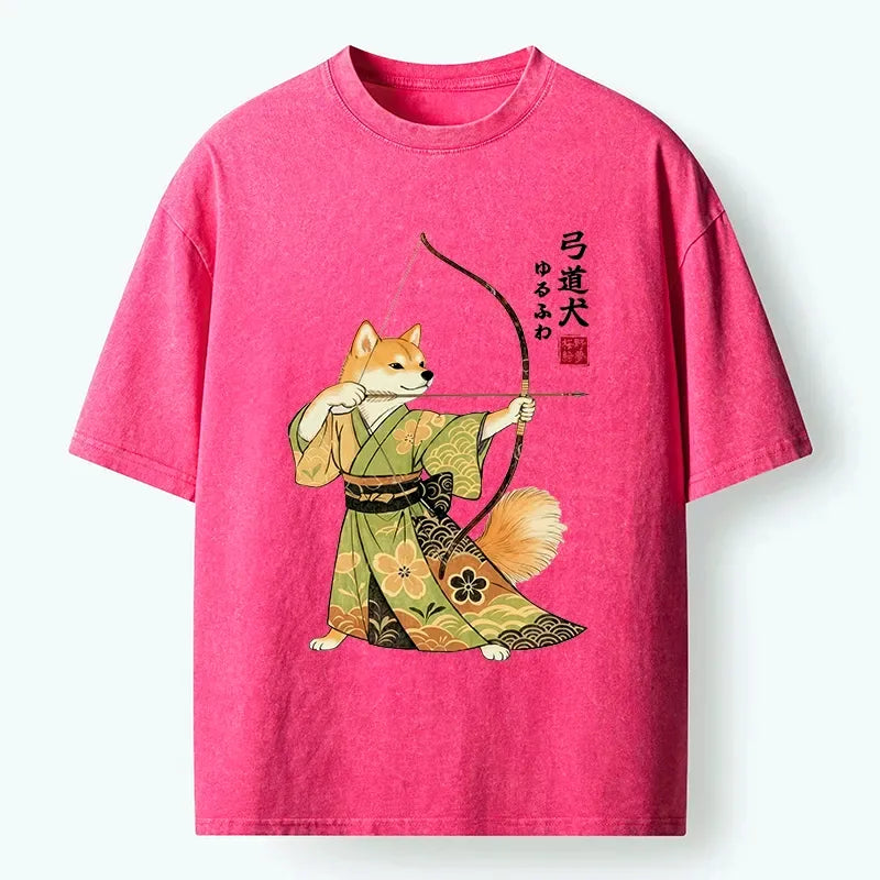 Vintage Japanese Style Cotton T-Shirt