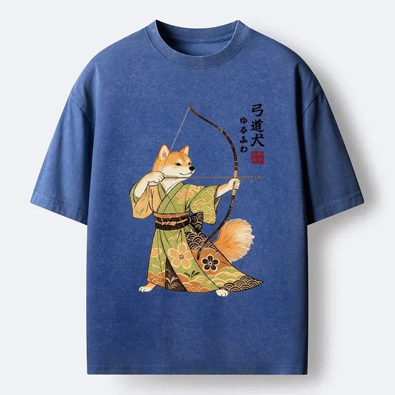Vintage Japanese Style Cotton T-Shirt