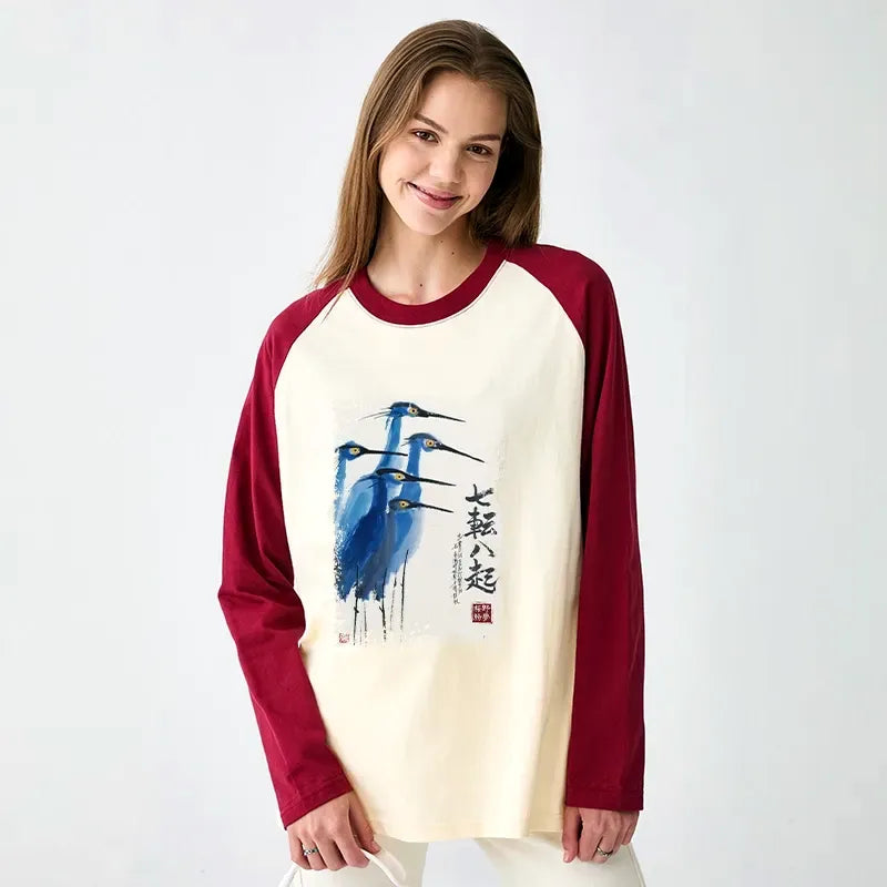 Japanese Vintage Raglan T-Shirt