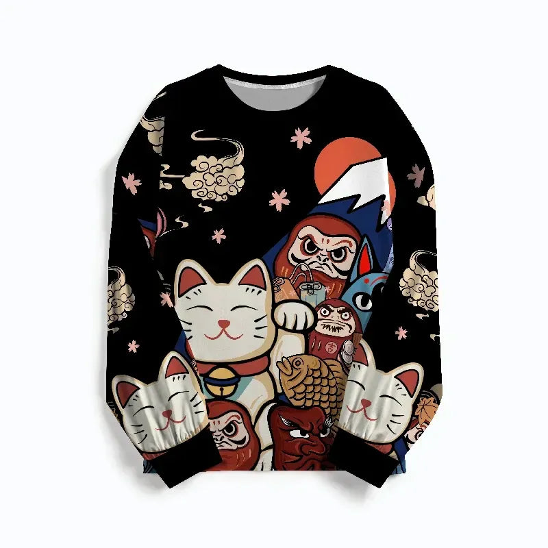 traditional Japanese family pajama set gift idea