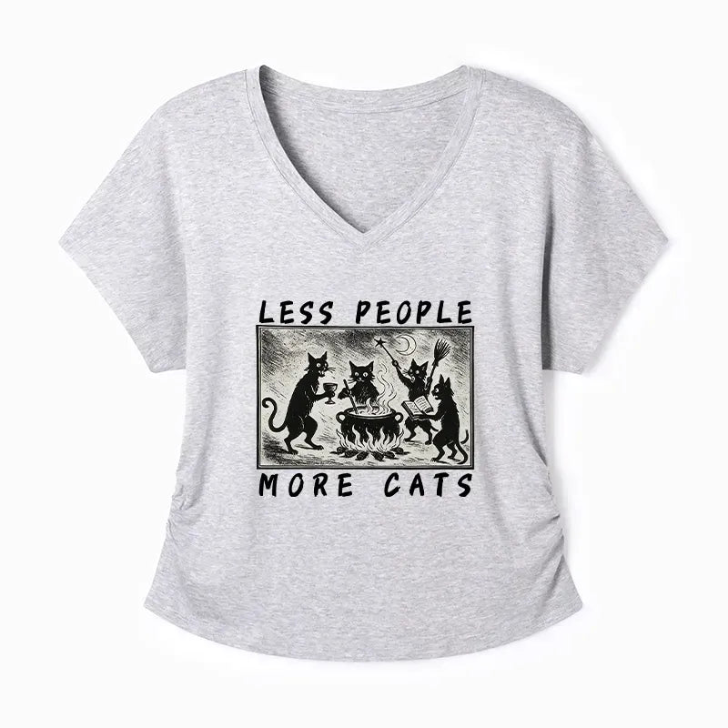 Kyoto-Lion Cat Sacrifice Ceremony Modal Dolman Sleeve T-Shirt