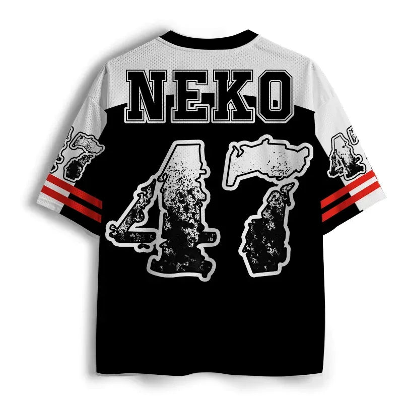 Retro Mesh Jersey for Street Style