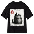 Vintage Kyoto Lion Black Cat Shirt