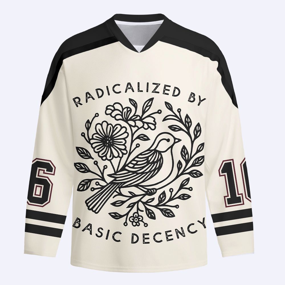 Kyoto-Lion Pigeon That Was Moved Three Long-Sleeve Hockey Jersey