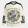 Kyoto-Lion Pigeon That Was Moved Three Long-Sleeve Hockey Jersey
