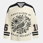 Kyoto-Lion Pigeon That Was Moved Three Long-Sleeve Hockey Jersey