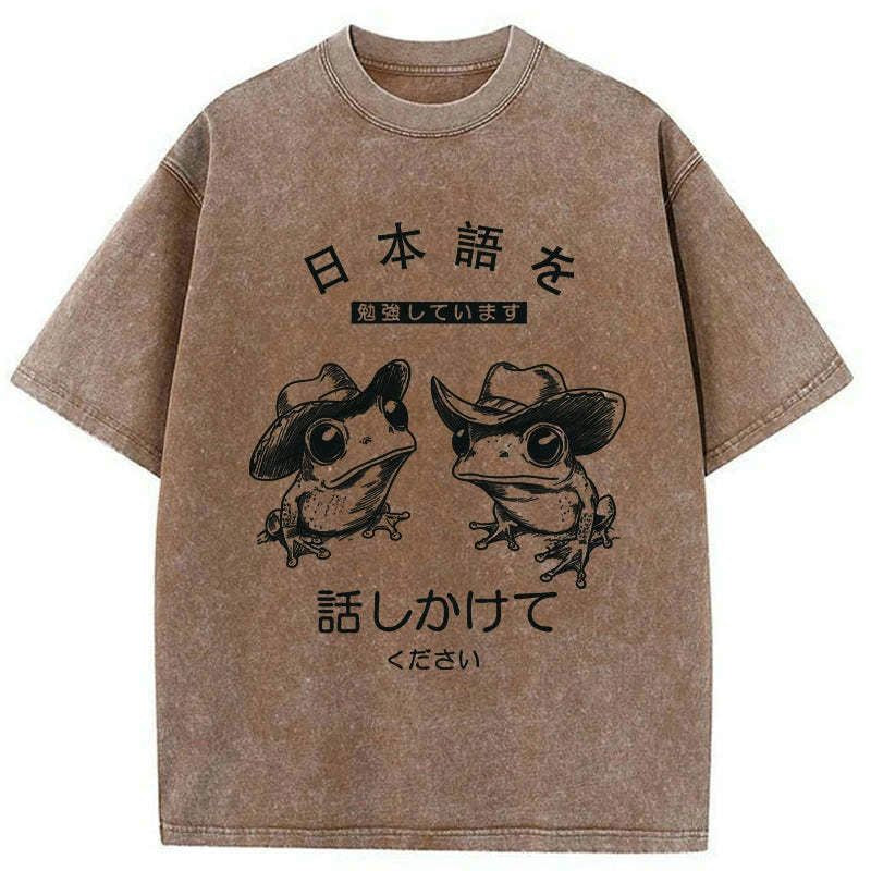 comfortable japanese t-shirt for summer