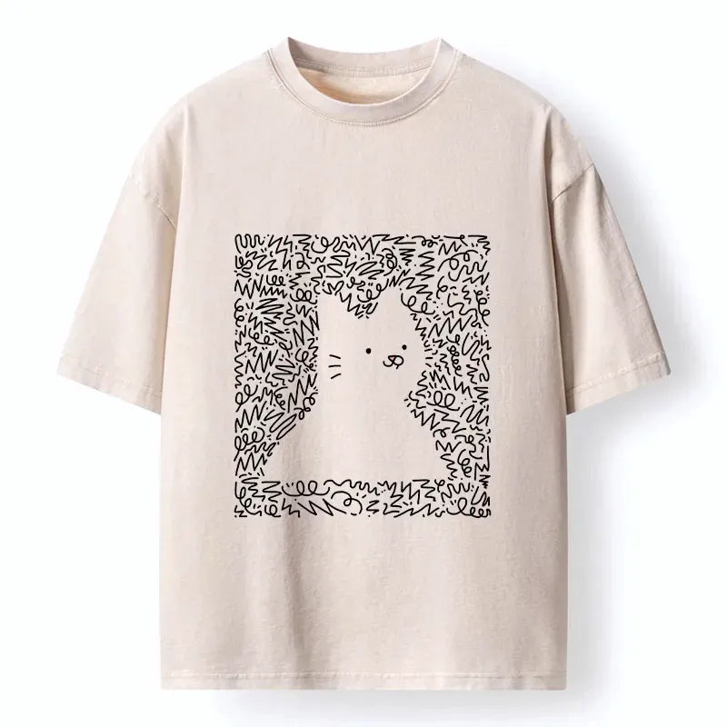 washed unisex t-shirt for gift idea