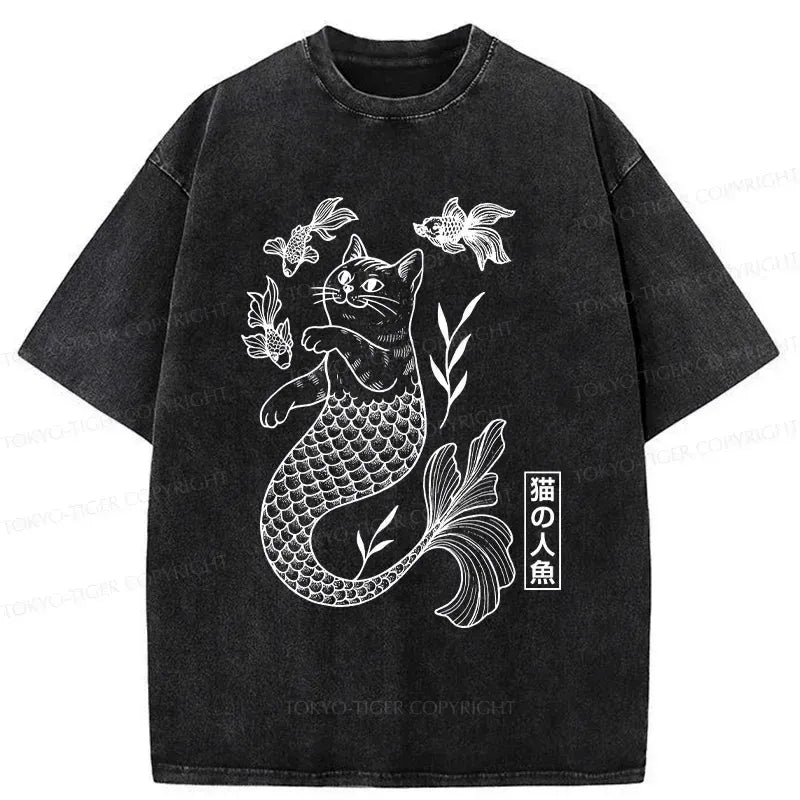 Kyoto-Lion Washed T-Shirt on Sale