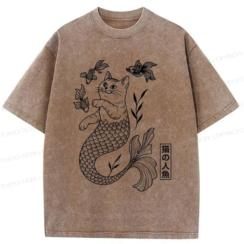 Kyoto-Lion Washed T-Shirt on Sale