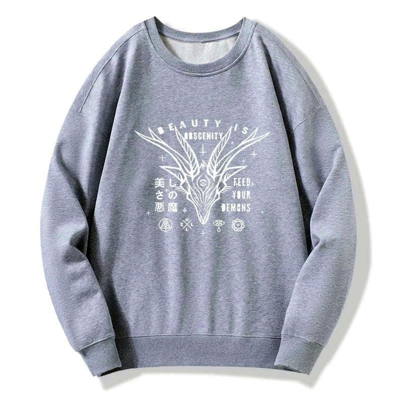 japanese devil sweatshirt best seller