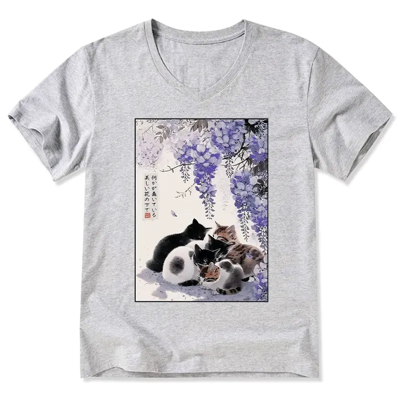 Kyoto wisteria unisex t-shirt gift for her