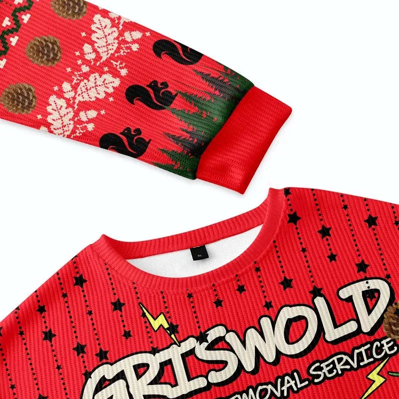 Kyoto Lion squirrel removal sweater for holiday party