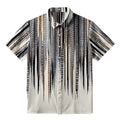 Kyoto-Lion Japanese Pattern Button-up Shirt