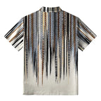 Kyoto-Lion Japanese Pattern Button-up Shirt