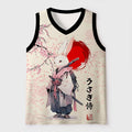 Kyoto-Lion Samurai Rabbit Mesh Tank Top