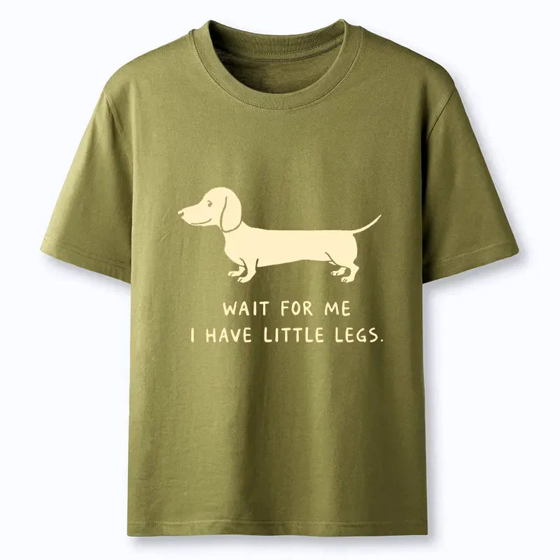 Kyoto-Lion Wait For The Dachshund Classic T-Shirt