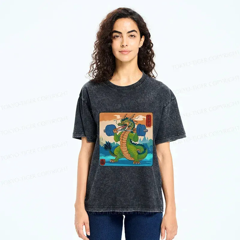 Kyoto lion dragon tee streetwear style