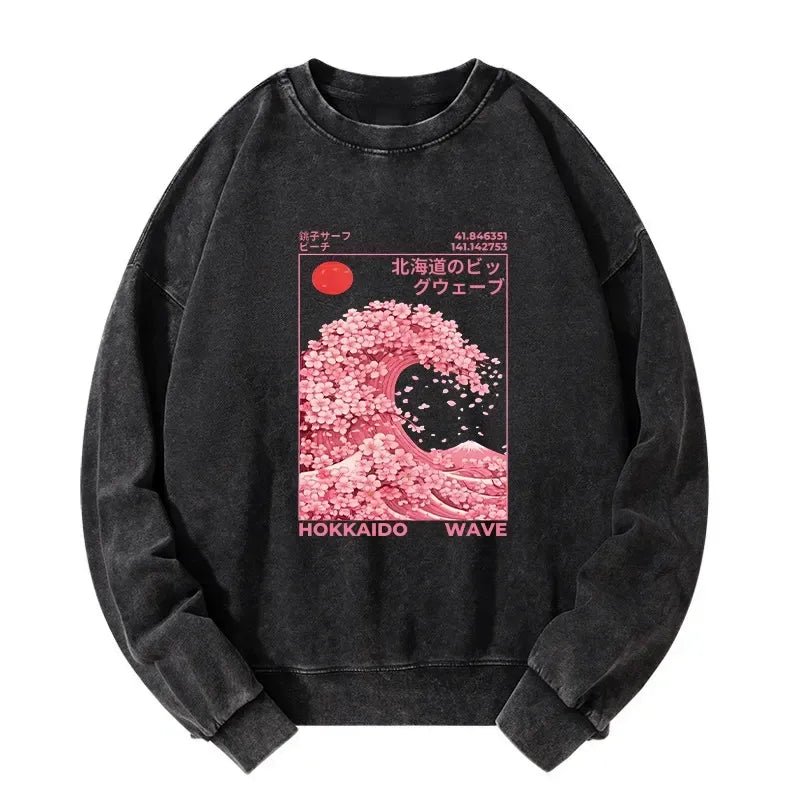 Unisex Sakura Sweatshirt with Free Shipping