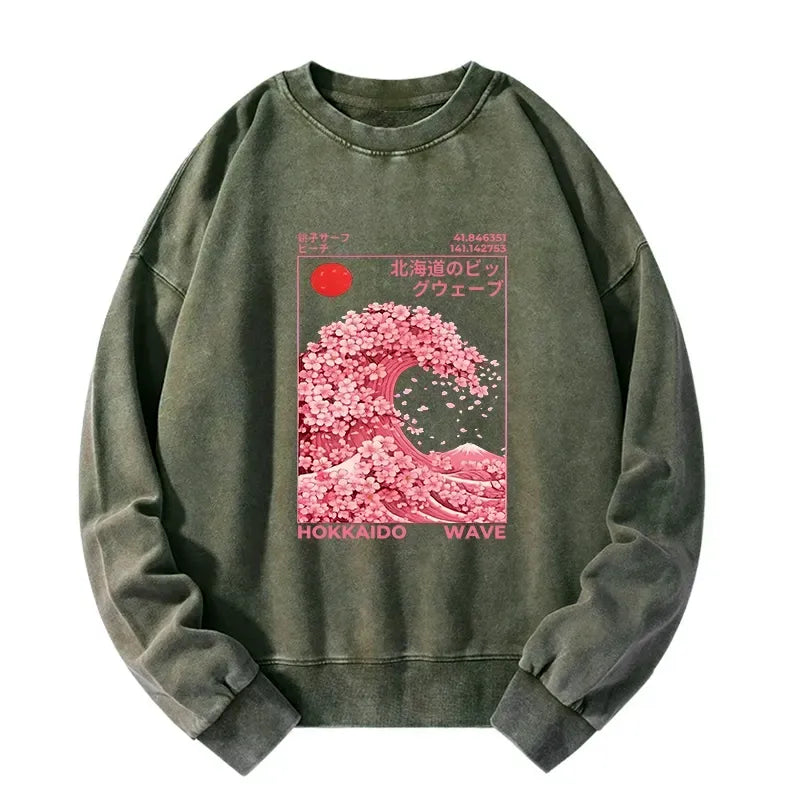 Unisex Sakura Sweatshirt with Free Shipping
