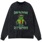 unisex japanese washed long sleeve t-shirt