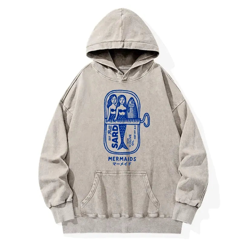 Japanese Washed Hoodie for Daily Wear