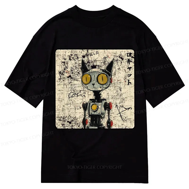 Kyoto-Lion Robot Cat Classic T-Shirt